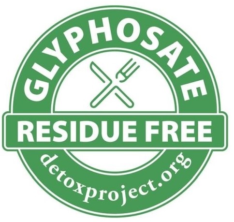 Glyphosate Residue Free All of our products are made from organically-grown hemp without the use of herbicides. Our soil and oil are 3rd party lab tested for glyphosate.  