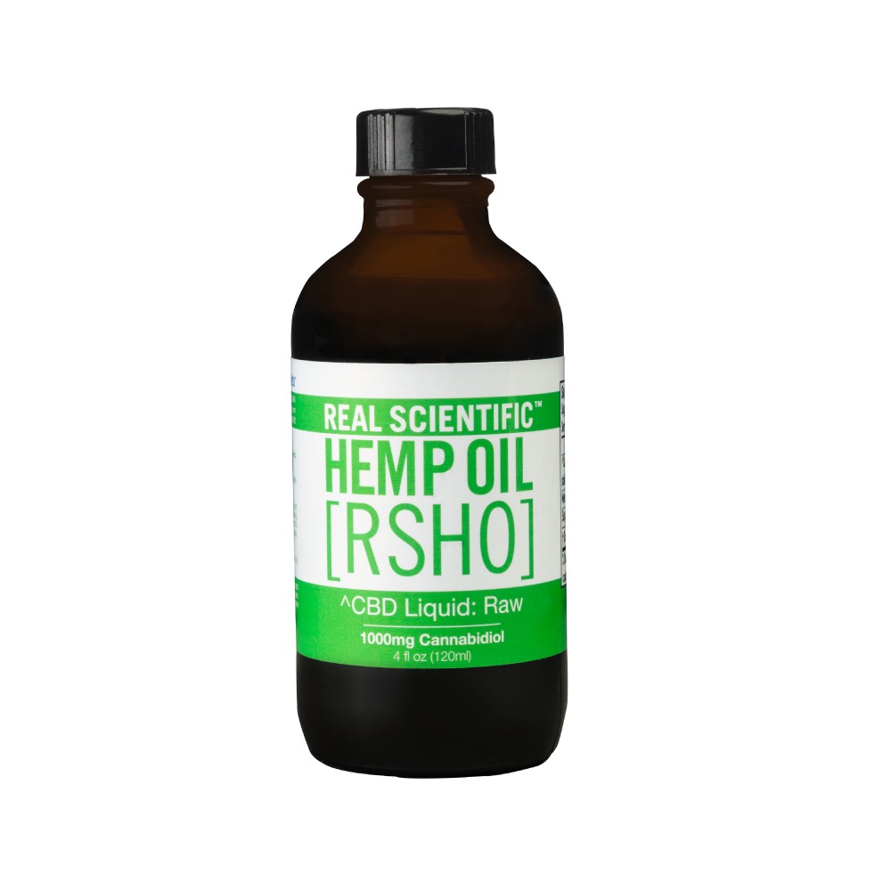 Real Scientific Hemp Oil® Green Label Liquid (4 oz. - 1000mg CBD)
