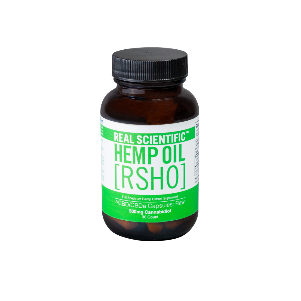 Real Scientific Hemp Oil® Green Label Capsules