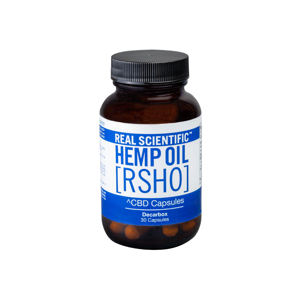 Real Scientific Hemp Oil® Blue Label Capsules